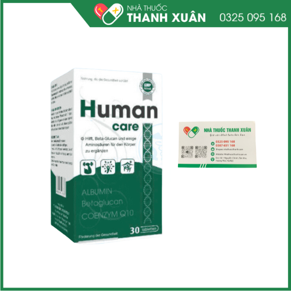 Human Care hỗ trợ tăng cường sức khỏe, nâng cao sức đề kháng cho cơ thể